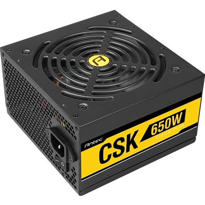 Antec Bronze Power Supply, CSK 650W 80+ Bronze Certified PSU, Continuous Power with 120mm Silent Cooling Fan, ATX 12V 2.31 / EPS 12V, Bronze Power Supply - IT Supplies Ltd