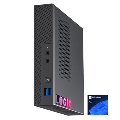 Small Form Factor - Intel i5 12400 6 Core 12 Threads 2.50GHz (4.40GHz Boost), 8GB RAM, 250GB NVMe M.2, Windows 11 Pro - 1L VESA Mountable Small Foot Print for Home or Office Use - Pre-Built PC - IT Supplies Ltd