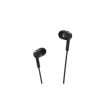 Genius HS-M300 In-Ear Headphones with In-Line Controller and Mic, Black - IT Supplies Ltd