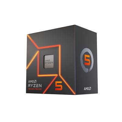 AMD Ryzen 5 7600 with Radeon Graphics, 6 Core Processor, 12 Threads, 3.8Ghz up to 5.1Ghz Turbo, 38MB Cache, 65W, Wraith Stealth Cooler - IT Supplies Ltd