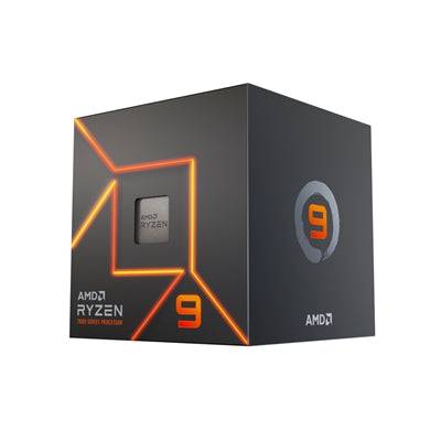 AMD Ryzen 9 7900 with Radeon Graphics, 12 Core Processor, 24 Threads, 3.7Ghz up to 5.4Ghz Turbo, 76MB Cache, 65W, Wraith Prism LED Cooler - IT Supplies Ltd