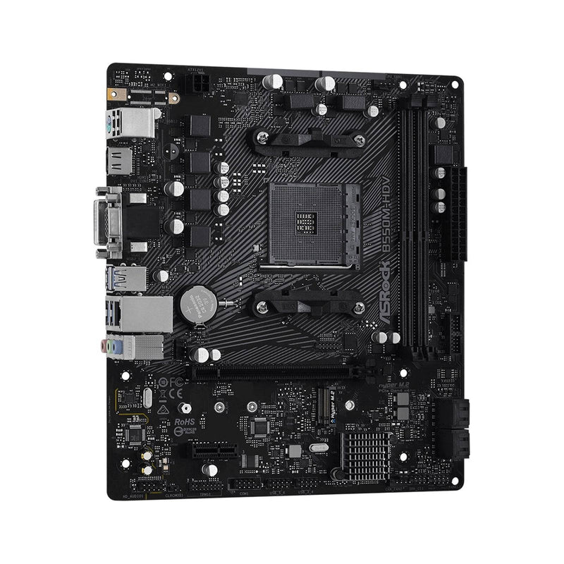 ASRock B550M-HDV AMD Socket AM4 Micro ATX HDMI/VGA/DVI-D M.2 USB 3.2 Gen1 Motherboard - IT Supplies Ltd