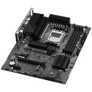 ASRock B650 PG LIGHTNING Motherboard, AM5 Socket 10th Gen, Micro ATX, DDR5, 1x PCIe 4.0 x16, PCI-e gen4x4, PCIe Gen4x3, PCIe Gen5x4, 7.1 Channel Audio, M.2, USB 3.2 Gen2x2, Gigabit LAN, HDMI, VGA - IT Supplies Ltd