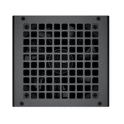 DeepCool PF600 600W Power Supply Unit, 120mm Silent Hydraulic Bearing Fan, 80 PLUS White, Non Modular, UK Plug, Flat Black Cables - IT Supplies Ltd