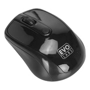 Evo Labs MO-234WBLK Wireless Mouse 2.4GHz USB Mini Receiver - IT Supplies Ltd