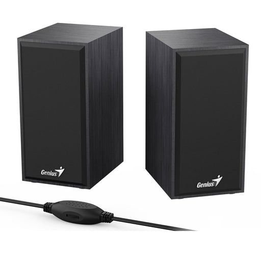 Genius SP-HF180 Black Stereo Speakers for PC - IT Supplies Ltd