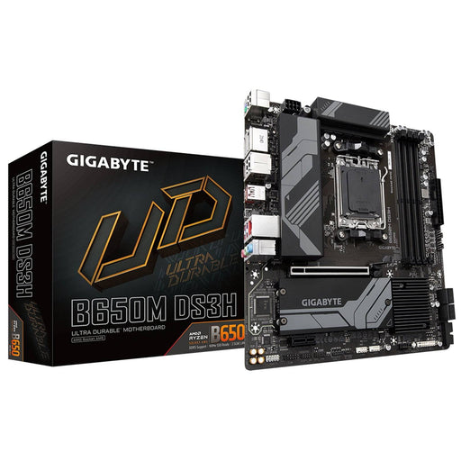 Gigabyte B650M DS3H DDR4 AMD Socket AM5, Micro ATX, Motherboard - IT Supplies Ltd