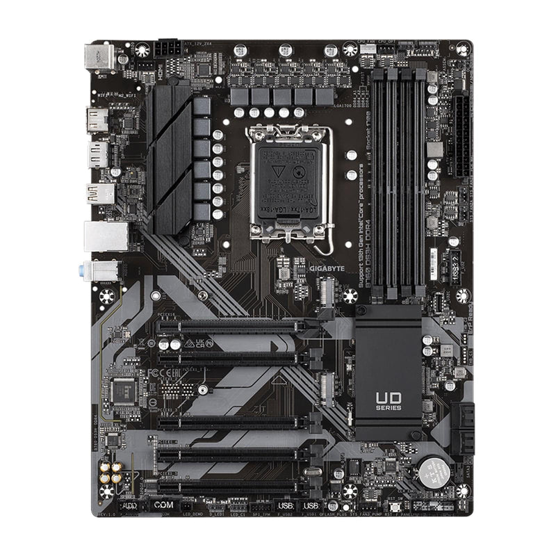 Gigabyte B760 DS3H DDR4 Motherboard, Intel Socket 1700, 12th/13th Gen, 1x PCIe 4.0 x16, 2 x PCIe 4.0 M.2, ATX, USB Type-C, 2.5GbE LAN, HDMI, DisplayPort, Smart Fan 6, Q-Flash Plus - IT Supplies Ltd