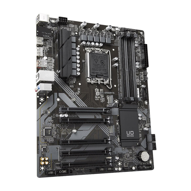 Gigabyte B760 DS3H DDR4 Motherboard, Intel Socket 1700, 12th/13th Gen, 1x PCIe 4.0 x16, 2 x PCIe 4.0 M.2, ATX, USB Type-C, 2.5GbE LAN, HDMI, DisplayPort, Smart Fan 6, Q-Flash Plus - IT Supplies Ltd