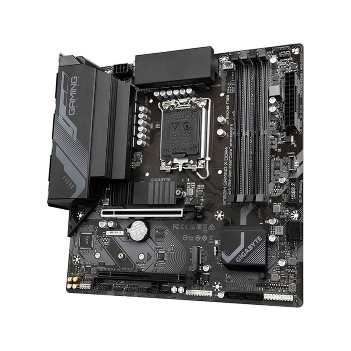Gigabyte B760M GAMING X DDR4 Motherboard, Intel Socket 1700, 12th/13th Gen, 1x PCIe 4.0 x16, 2 x PCIe 4.0 M.2, Micro ATX, Front USB Type-C, 2.5GbE LAN, HDMI, DisplayPort, Smart Fan 6, Q-Flash Plus - IT Supplies Ltd