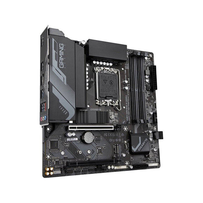 Gigabyte B760M GAMING X DDR4 Motherboard, Intel Socket 1700, 12th/13th Gen, 1x PCIe 4.0 x16, 2 x PCIe 4.0 M.2, Micro ATX, Front USB Type-C, 2.5GbE LAN, HDMI, DisplayPort, Smart Fan 6, Q-Flash Plus - IT Supplies Ltd