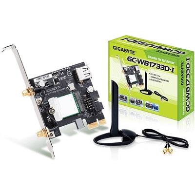 Gigabyte GC-WB1733D-I Wireless AC1750 Bluetooth 5.0 Dual Band PCI-Express WiFi Card - IT Supplies Ltd