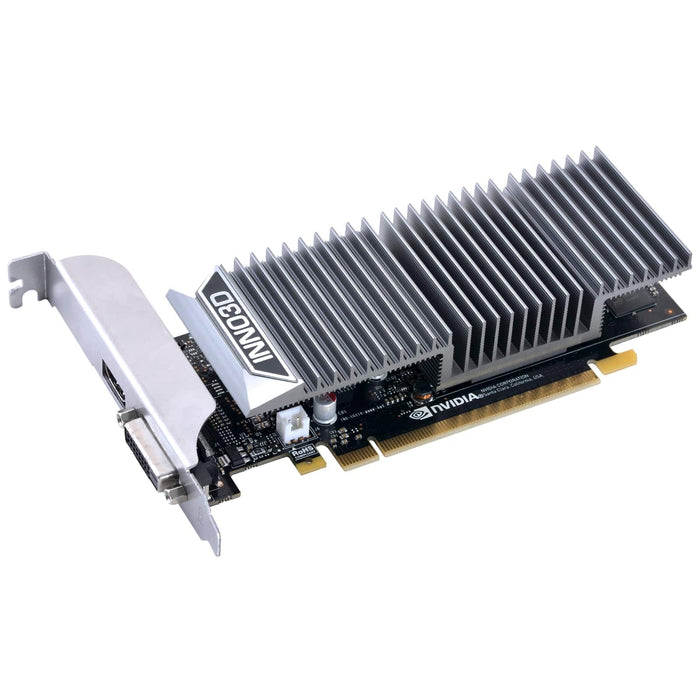 Inno3D Nvidia GeForce GT 1030 2GB GDDR5 Low Profile DVI/HDMI Fanless Graphics Card - IT Supplies Ltd