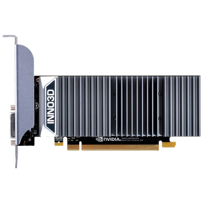 Inno3D Nvidia GeForce GT 1030 2GB GDDR5 Low Profile DVI/HDMI Fanless Graphics Card - IT Supplies Ltd