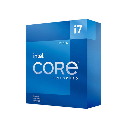 Intel 12th Gen Core i7-12700KF 12 Core 3.6GHz up to 5.0GHz Turbo Alder Lake CPU, No Cooler, No Graphics - IT Supplies Ltd