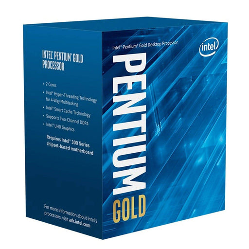 Intel Pentium Gold G6405 Comet Lake Dual Core 4.1GHz 1200 Socket Processor With Heat Sink Fan - IT Supplies Ltd