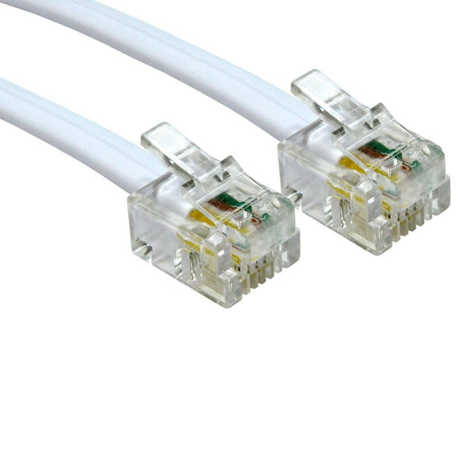 RJ11 (M) to RJ11 (M) 3m White OEM Cable - IT Supplies Ltd