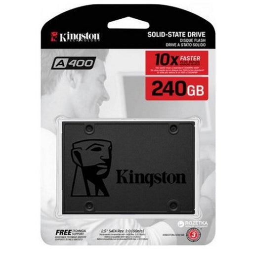 Kingston SSDNow A400 240GB SATA III SSD - IT Supplies Ltd