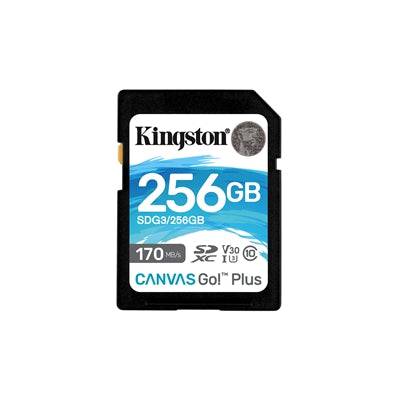 Kingston Canvas Go! Plus SDCG3/256GB 256GB Micro SD Card, UHS-1 (U3) - IT Supplies Ltd