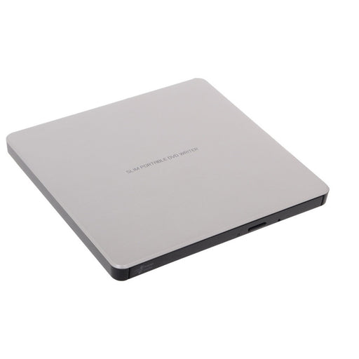 Hitachi-LG GP60NS60 8x DVD-RW USB 2.0 Silver Slim External Optical Drive - IT Supplies Ltd
