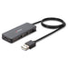 LINDY 42986 4 Port USB Hub, 4 x USB 2.0 Type-A (F) Ports, Supports Data Transfer Rates of up to 480 Mbps, Plug and Play Installation, USB Bus-Powered with DC Socket for External Power Supply - IT Supplies Ltd