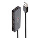 LINDY 42986 4 Port USB Hub, 4 x USB 2.0 Type-A (F) Ports, Supports Data Transfer Rates of up to 480 Mbps, Plug and Play Installation, USB Bus-Powered with DC Socket for External Power Supply - IT Supplies Ltd