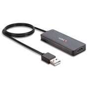 LINDY 42986 4 Port USB Hub, 4 x USB 2.0 Type-A (F) Ports, Supports Data Transfer Rates of up to 480 Mbps, Plug and Play Installation, USB Bus-Powered with DC Socket for External Power Supply - IT Supplies Ltd