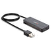 LINDY 42986 4 Port USB Hub, 4 x USB 2.0 Type-A (F) Ports, Supports Data Transfer Rates of up to 480 Mbps, Plug and Play Installation, USB Bus-Powered with DC Socket for External Power Supply - IT Supplies Ltd