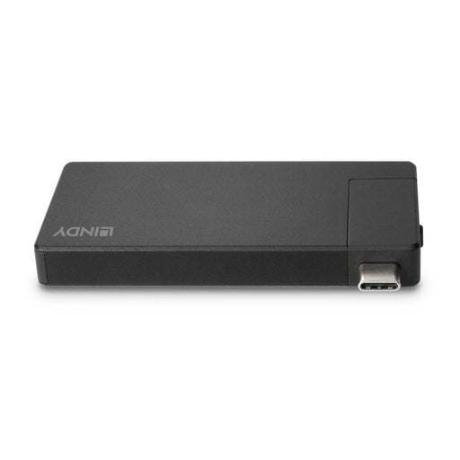 LINDY 43336 USB-C Laptop Micro Docking Station with 1 x HDMI (F) 1 x USB Type-A (F) & USB Type-C - IT Supplies Ltd