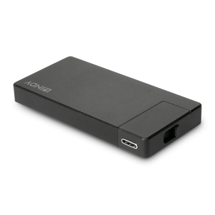 LINDY 43336 USB-C Laptop Micro Docking Station with 1 x HDMI (F) 1 x USB Type-A (F) & USB Type-C - IT Supplies Ltd