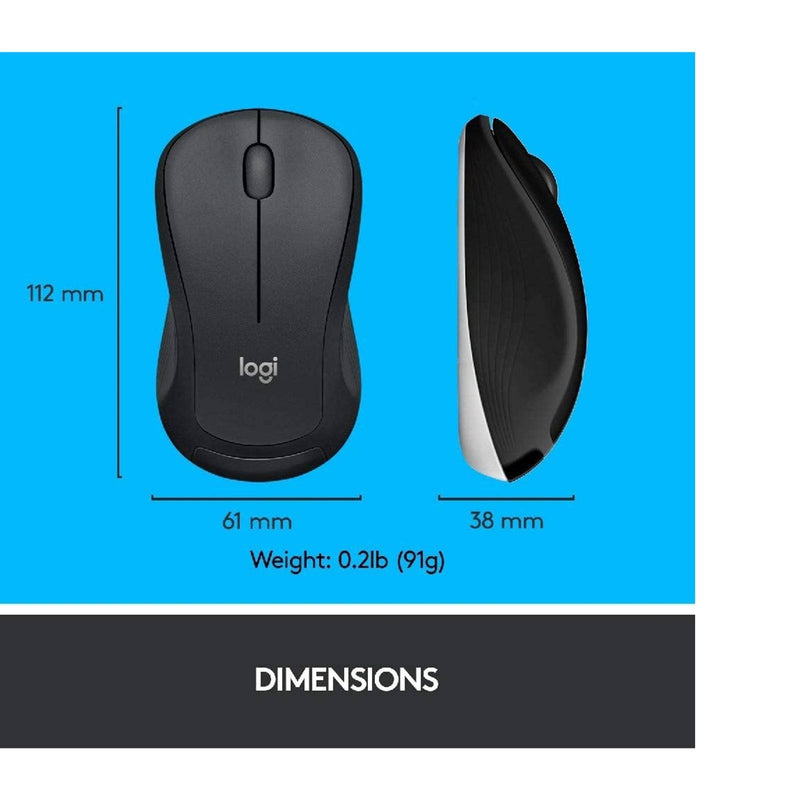 Logitech MK540 Advanced Wireless Keyboard and Mouse Combo for Windows for PC, Laptop - IT Supplies Ltd