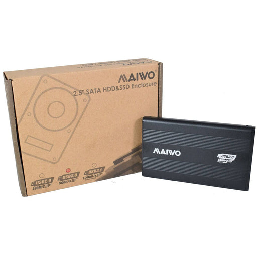Maiwo 2.5" External Hard Drive Enclosure USB 3.0 5Gbps for Sata 3 HDD SSD - IT Supplies Ltd