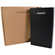 Maiwo USB 3.0 3.5" External Hard Drive Enclosure with Power Adapter - IT Supplies Ltd