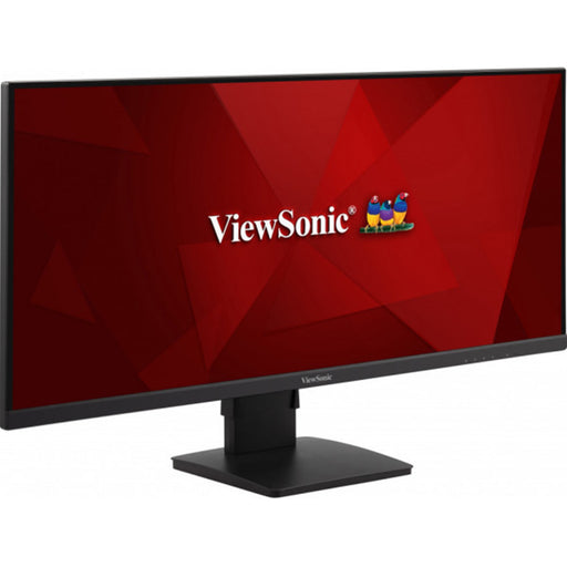 Viewsonic VA3456-MHDJ 34" IPS Ultra-Wide Monitor, 2xHDMI, Display Port, WQHD, 75Hz, 4ms, Freesync, Speakers, VESA, Height Adjust, Black - IT Supplies Ltd