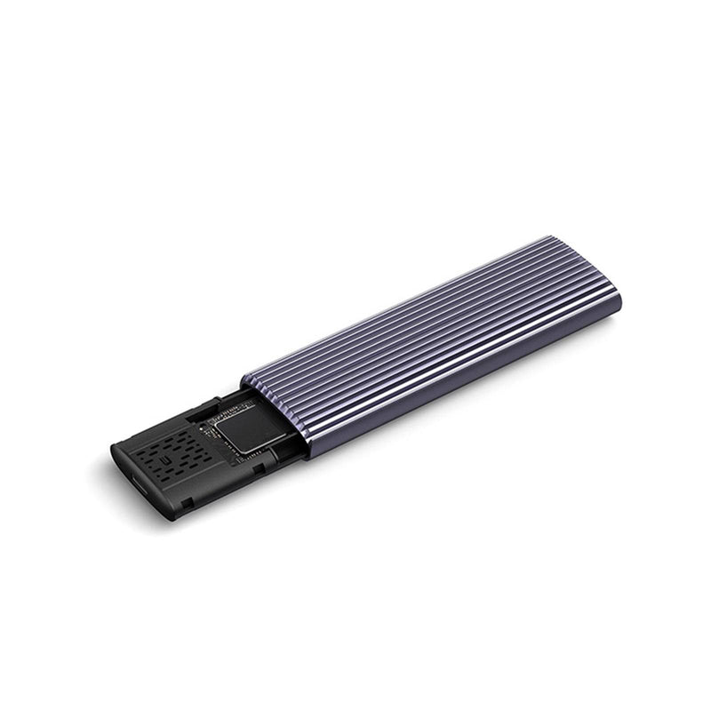 Netac M.2 NVMe/SATA External Enclosure, USB3.1, Aluminium, 10Gbps, USB C to C, USB C to A - IT Supplies Ltd