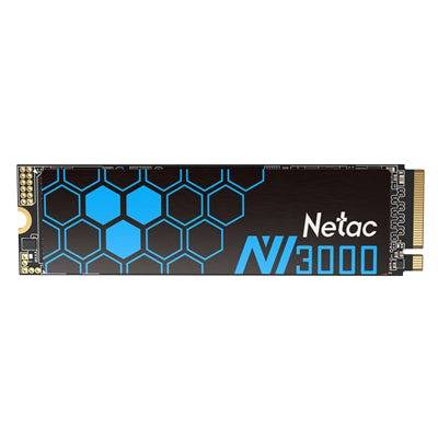 NETAC NV3000 (NT01NV3000-1T0-E4X) 1TB NVMe M.2 Interface, PCIe x3, 2280 Length, Read 3400MB/s, Write 2900MB/s, 5 Year Warranty - IT Supplies Ltd