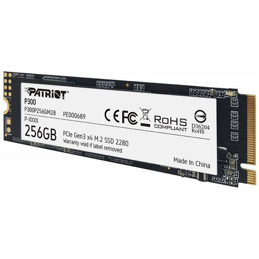 Patriot P300 256GB M.2 2280 PCIe NVMe SSD - IT Supplies Ltd