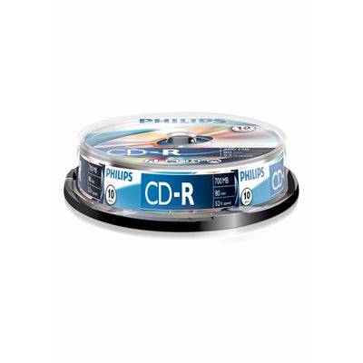 Philips CD-R Recordable 52X 10PK Spindle - IT Supplies Ltd