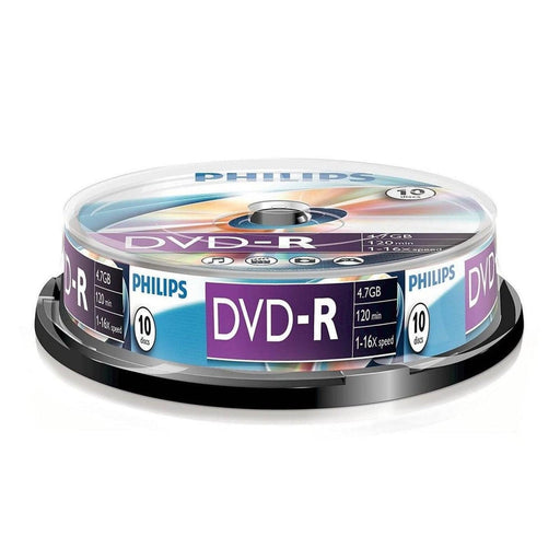 Philips DVD-R 16X 10 PK Spindle - IT Supplies Ltd