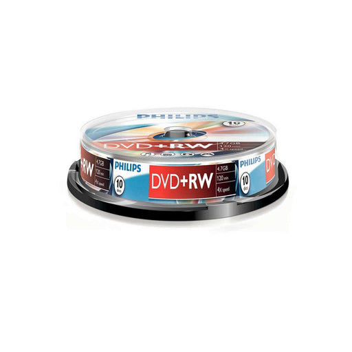 Philips DVD+RW 4X 10PK Spindle - IT Supplies Ltd