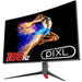 piXL CM32GF5 32" 144Hz/ 165Hz 5ms Frameless Freesync G-Sync Full HD  HDMI Curved Gaming Monitor - IT Supplies Ltd