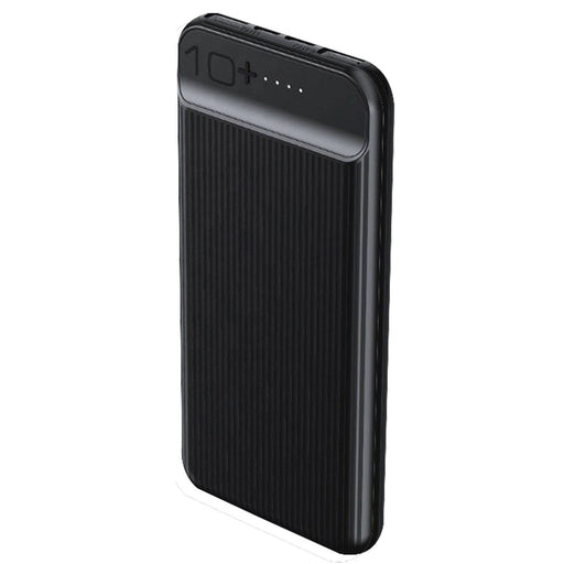 Prevo SP3012 Power bank,10000mAh Portable Fast Charging for Smart Phones, Tablets and Other Devices, Slim Design, Dual-Port with USB Type-C and Micro USB Connection, Black - IT Supplies Ltd