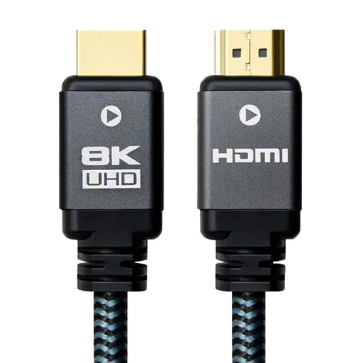 Prevo 8K Premium Series HDMI Cable, HDMI 2.1 (M) to HDMI 2.1 (M), 2m Black - IT Supplies Ltd