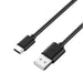 Prevo USBA-USBC-2M Data Cable, USB 2.0 Type-C (M) to USB 2.0 Type-A (M), 2m, Black - IT Supplies Ltd