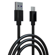 Prevo USBA-USBC-2M Data Cable, USB 2.0 Type-C (M) to USB 2.0 Type-A (M), 2m, Black - IT Supplies Ltd