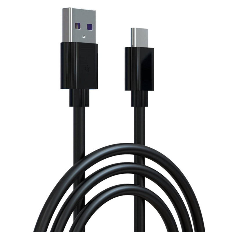 Prevo USBA-USBC-2M Data Cable, USB 2.0 Type-C (M) to USB 2.0 Type-A (M), 2m, Black - IT Supplies Ltd