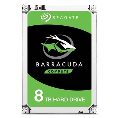 Seagate BarraCuda ST8000DM004 8TB 3.5" SATA III 5400RPM 256MB Cache Internal Hard Drive - IT Supplies Ltd