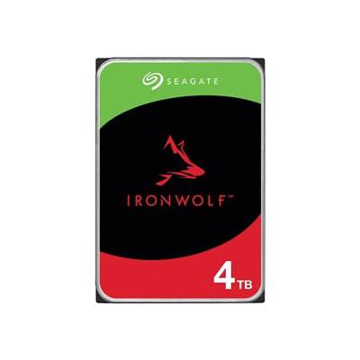 Seagate Ironwolf NAS ST4000VN006 4TB 3.5" 5400RPM 256MB Cache SATA III Internal Hard Drive - IT Supplies Ltd