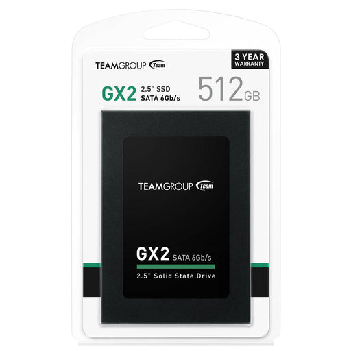 Team GX2 512GB SATA III SSD - IT Supplies Ltd