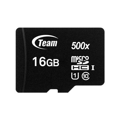 Team 16GB Micro SDHC Class 10 UHS-I Flash Card with Adapter - IT Supplies Ltd